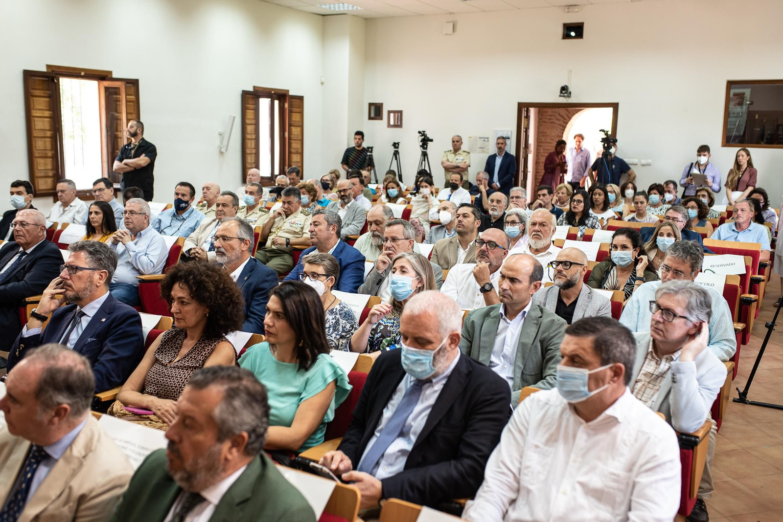 Imágenes de la jornada de inauguración de los cursos de verano de la UNIA