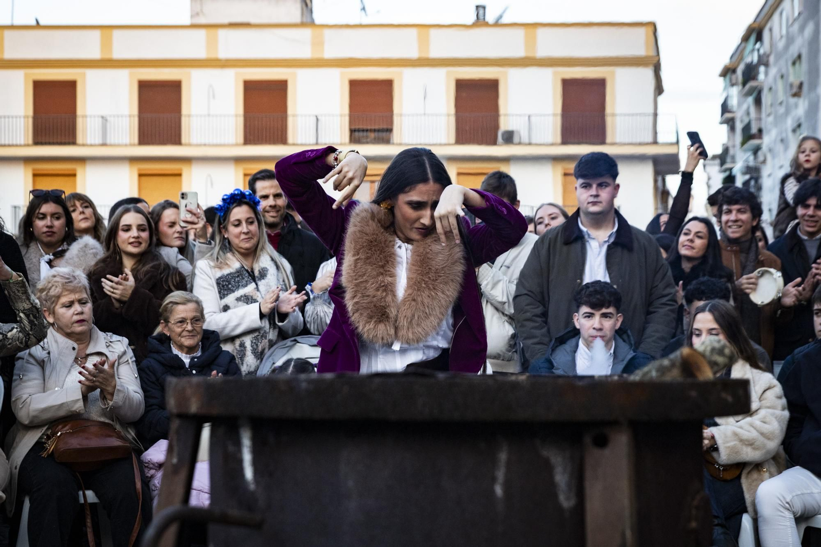 Imágenes de zambombas del día 13 de diciembre en Jerez