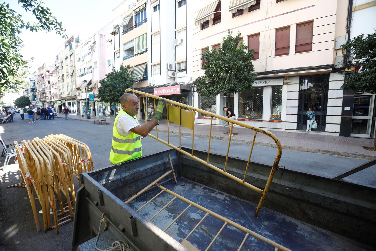 Las imágenes del inicio de las obras de reforma de La Viñuela