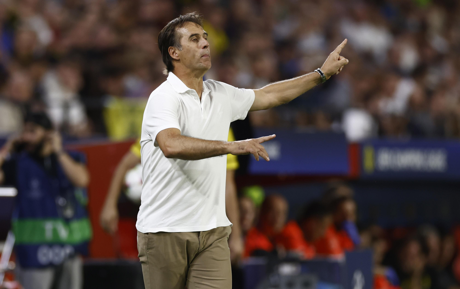 Las imágenes del Sevilla fc-Borussia