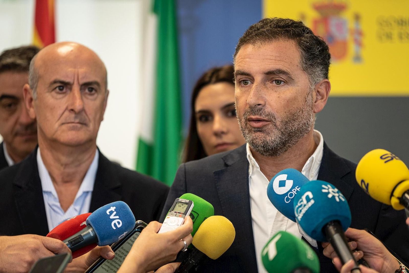 Los alcaldes de Lepe y Moguer Los alcaldes de Lepe y Moguer