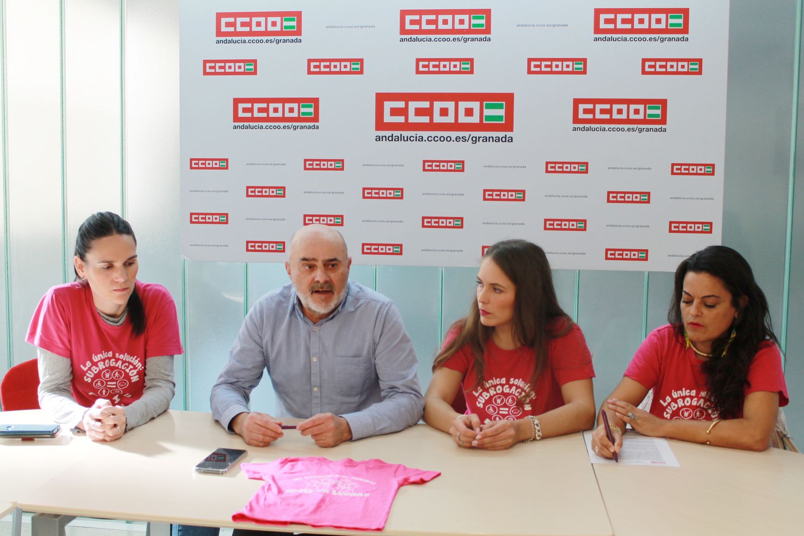 El responsable de Enseñanza Concertada de CCOO Enseñanza Granada, Adriano Fernández