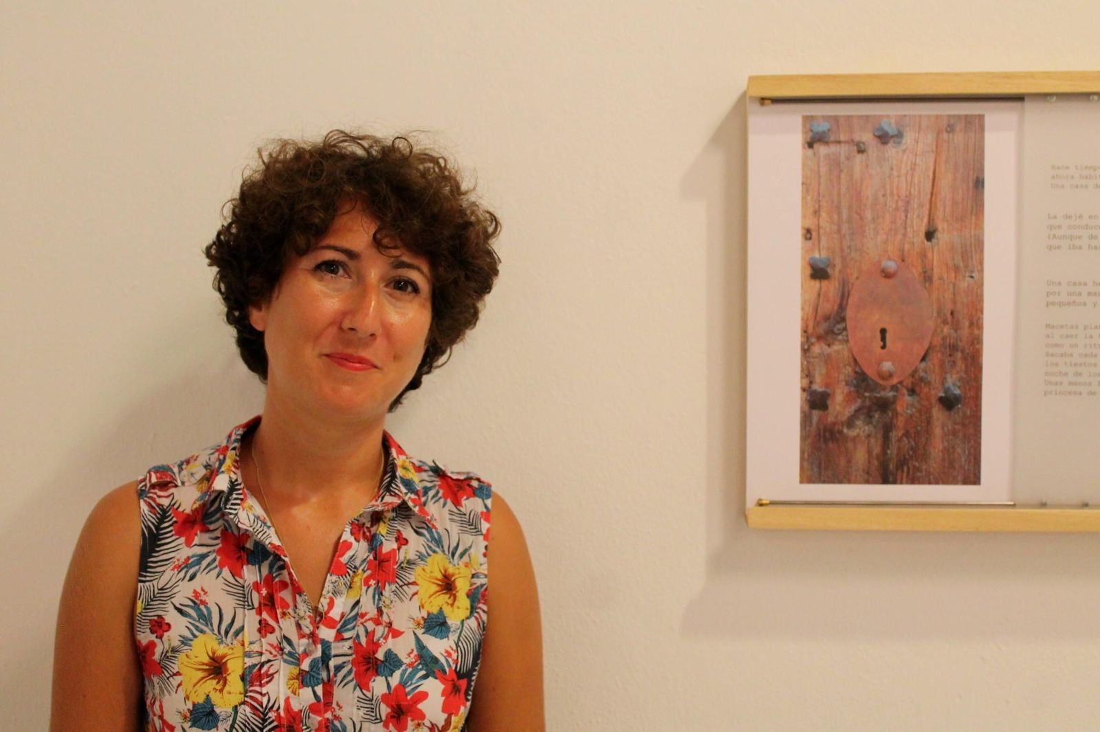 Sara García Mendoza muestra 'La casa vacía'.