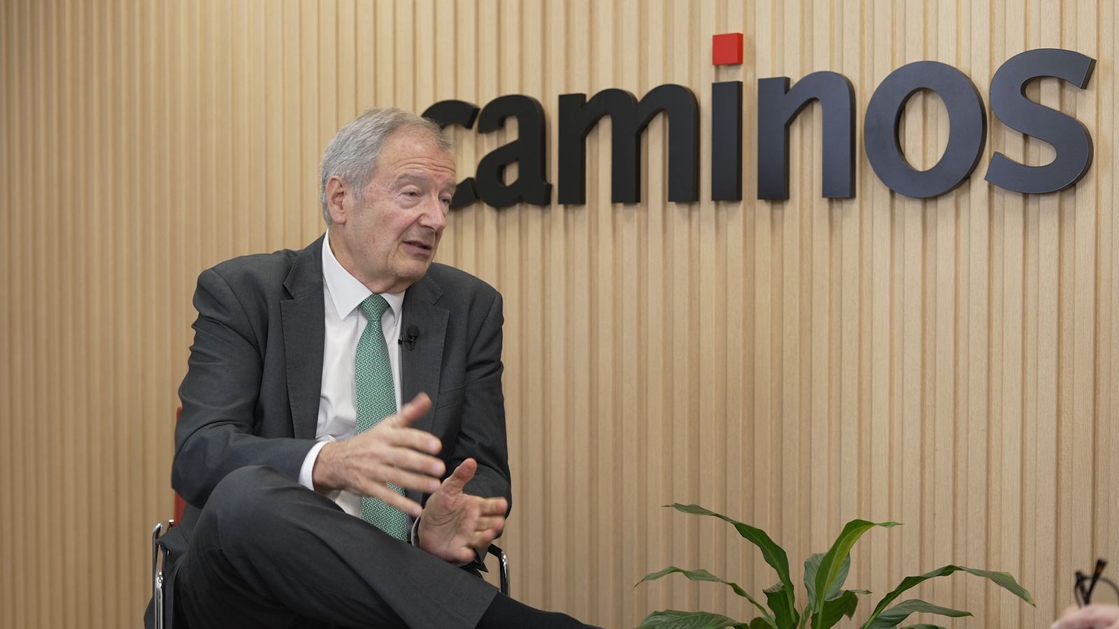 Entrevista de Ignacio Barrón, presidente de la CIAF, al Colegio de Ingenieros de Caminos