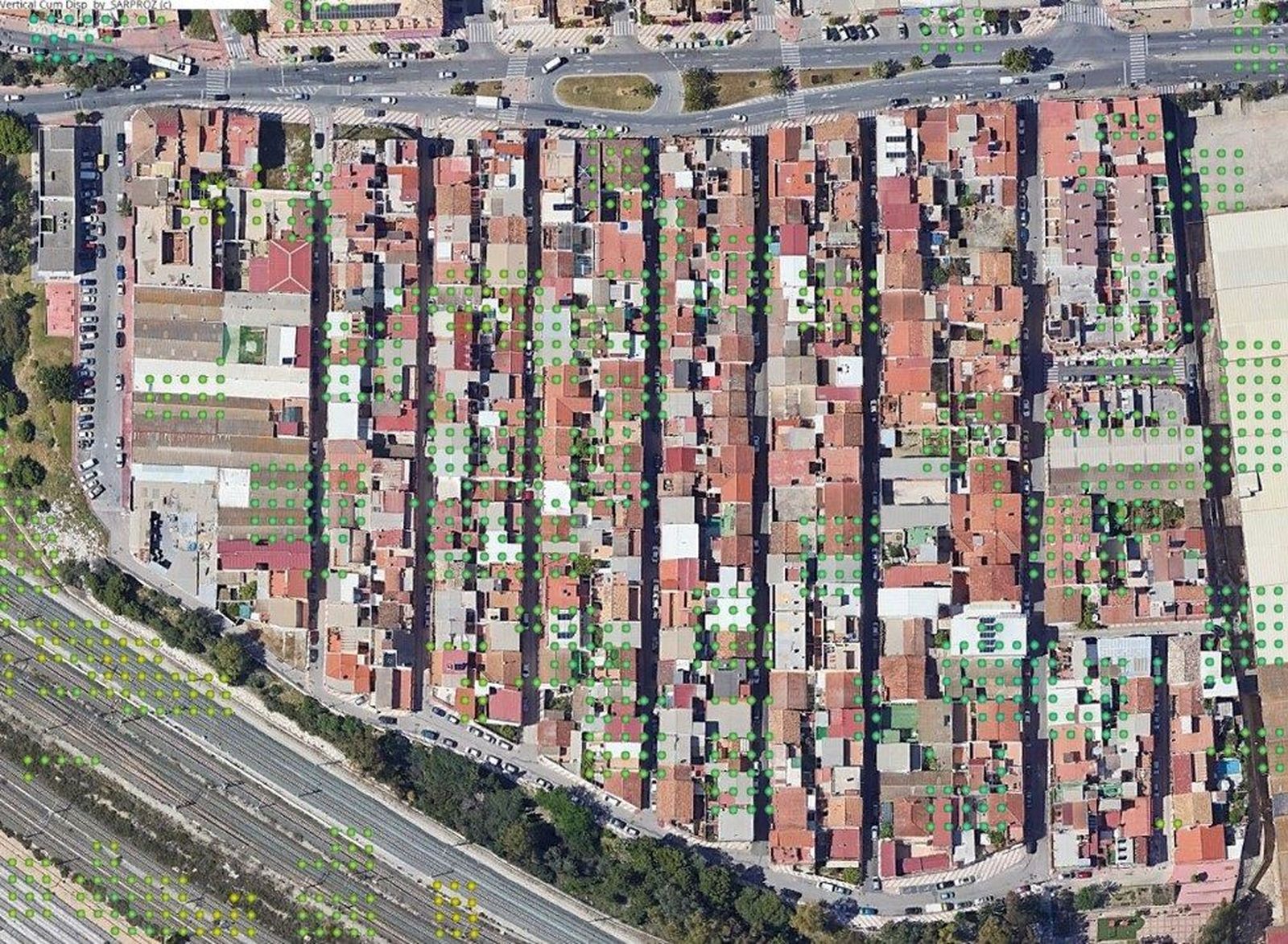 Sando usa datos de satélites para analizar desplazamientos en el terreno