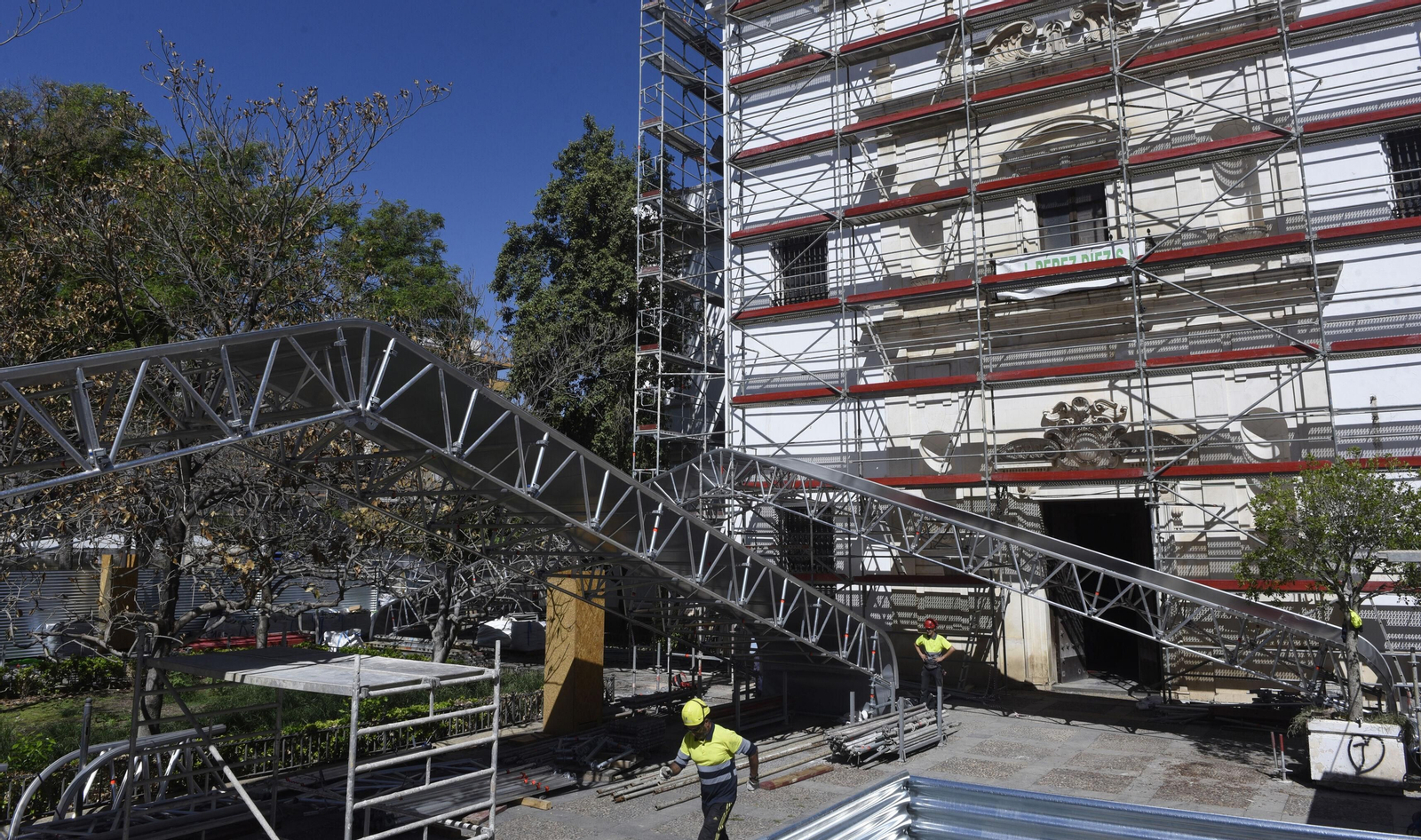 Esta es la gran estructura que salvará San Hermenegildo de la ruina.