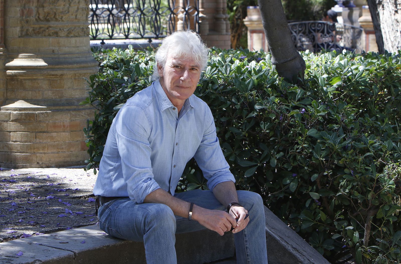 Luis Pizarro, durante la entrevista.