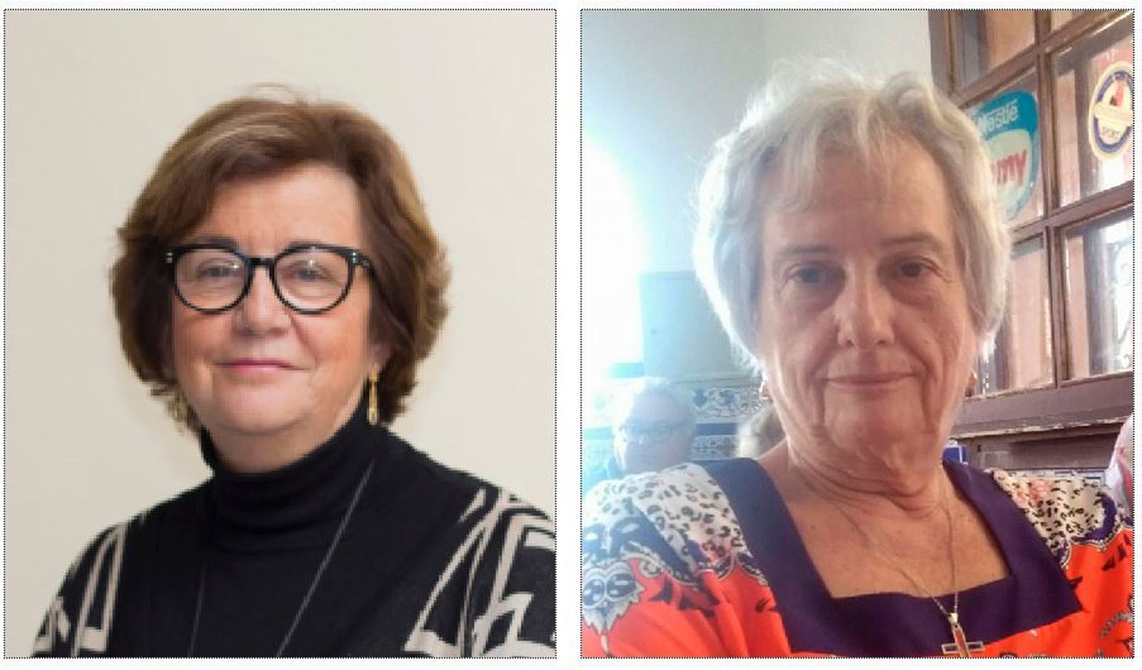 Concepción Villaescusa y Cristina Orozco.