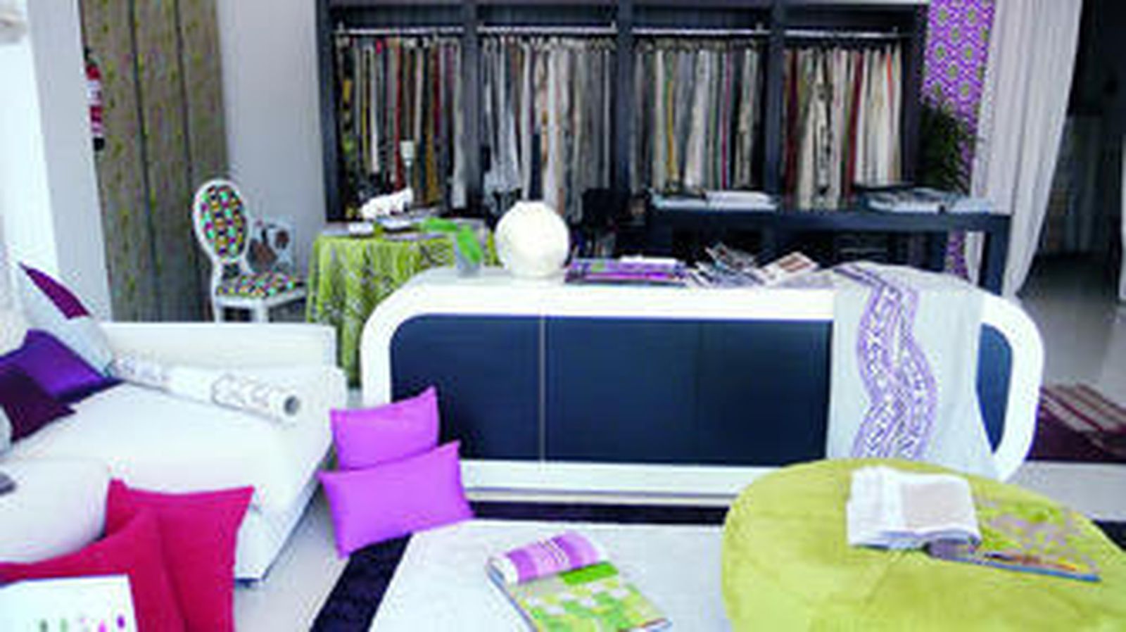 El buen gusto en la decoración y las mejores telas son señas de identidad de esta firma almeriense.