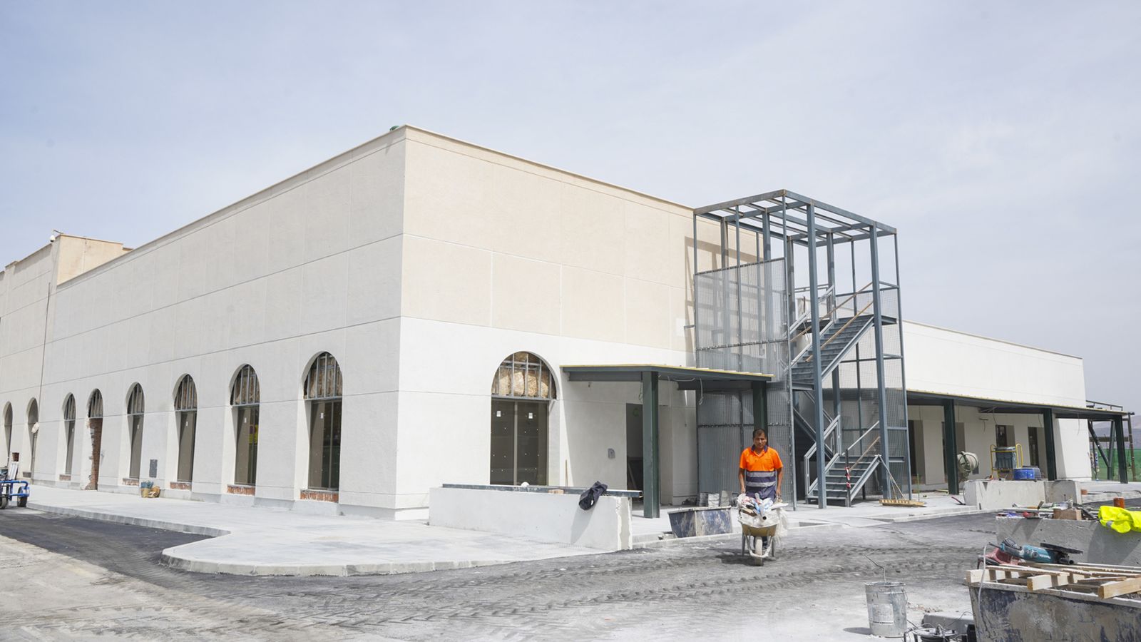 Imagen de archivo de las obras en el aeropuerto de Granada