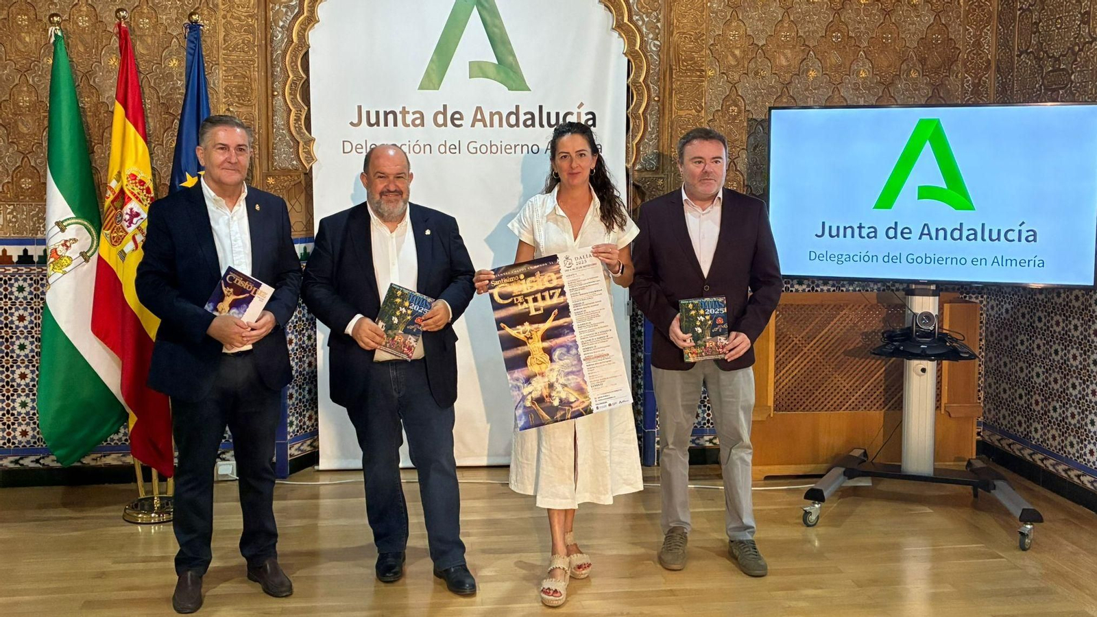 Presentación del programa especial para el Cristo de la Luz de Dalías.