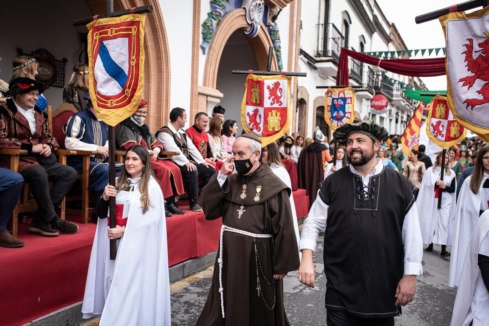 Imágenes del desfile de la Feria del Descubrimiento de Palos de la Frontera
