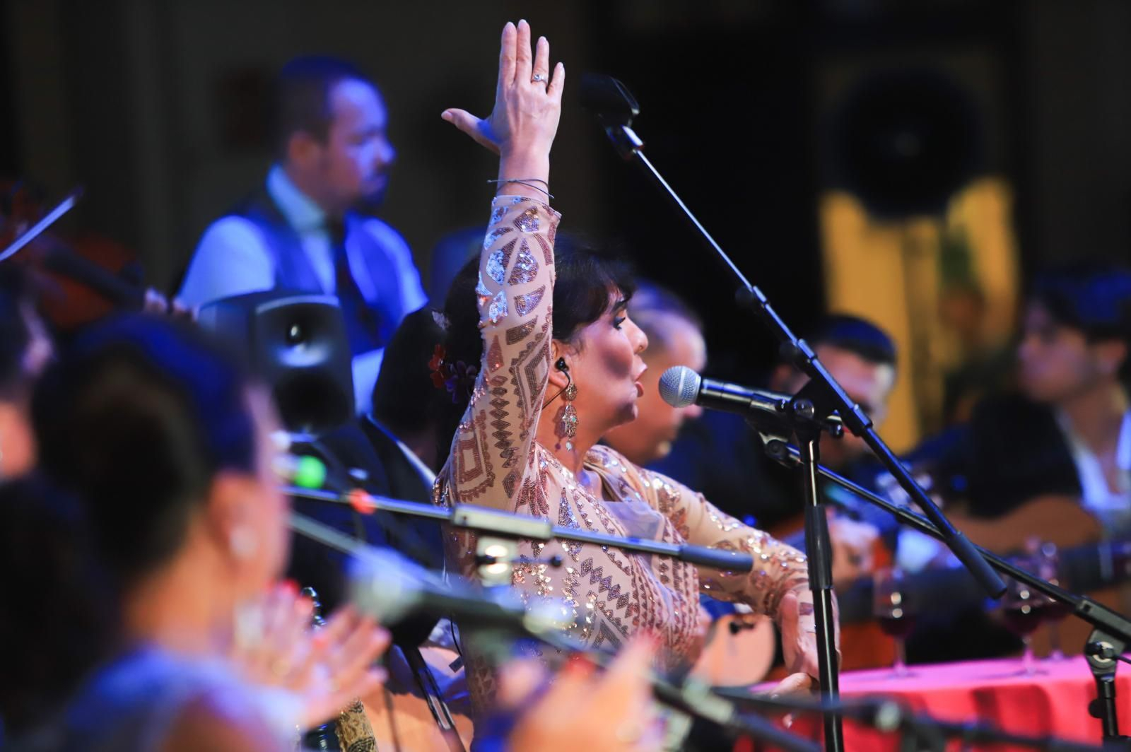 Zambomba solidaria para la obra social de la Guardia Romana del Transporte en la Bodega José Estévez