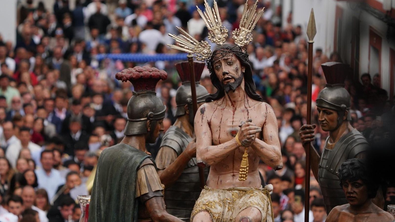 Jesús de las Penas, en la Plaza de San Mateo. Jesús de las Penas, en la Plaza de San Mateo.