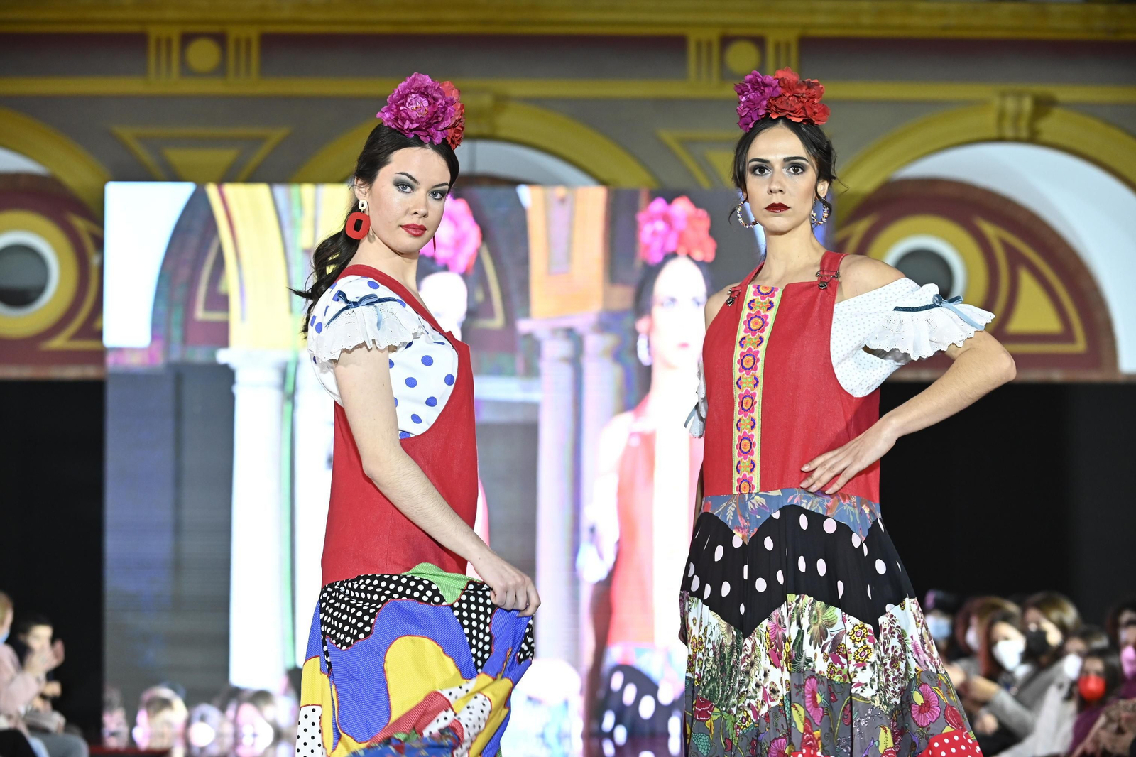 El desfile de Pol Núñez en Pasarela Huelva Flamenca 2022, todas las fotos