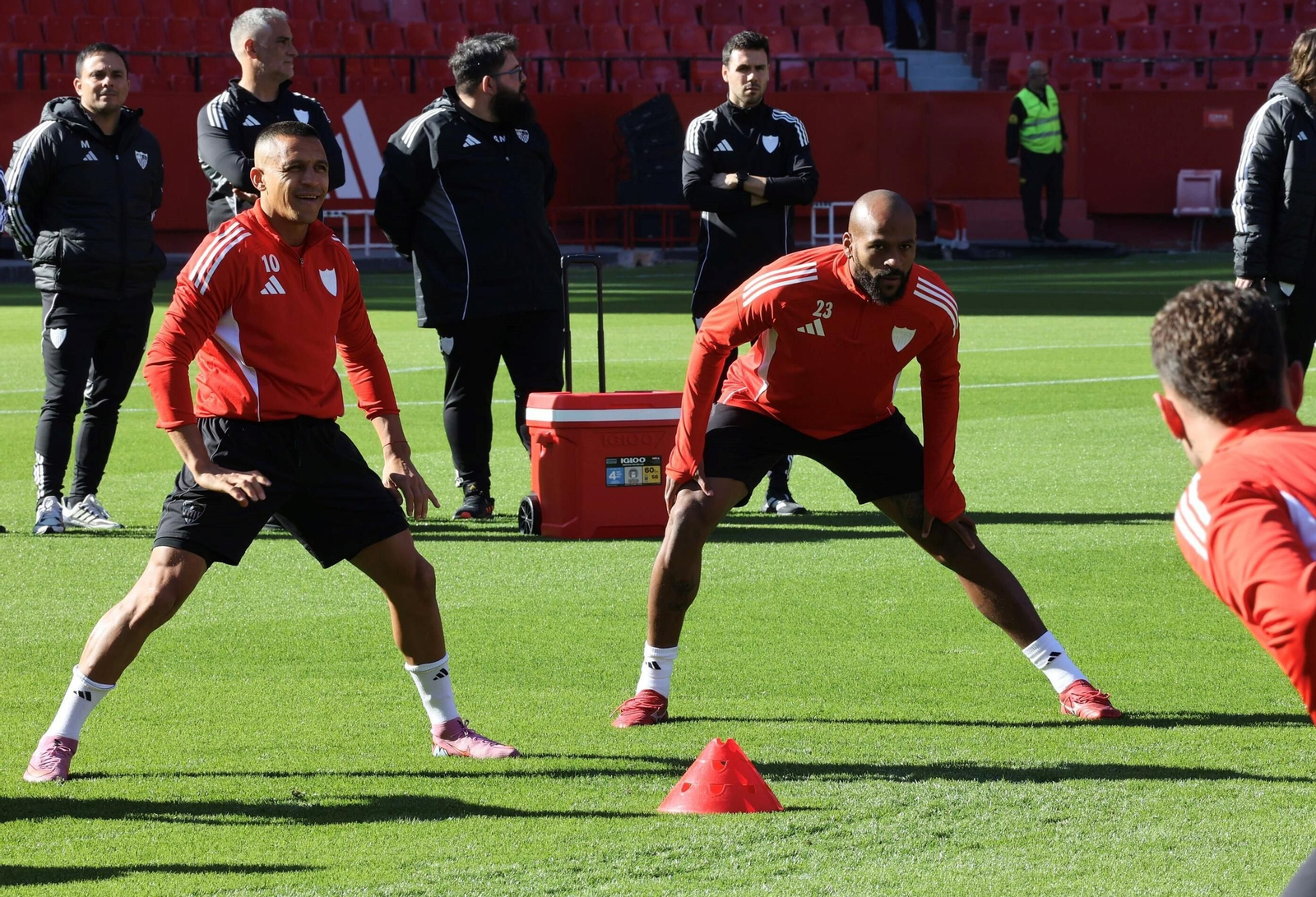 Las fotos de la previa del derbi Sevilla-Betis