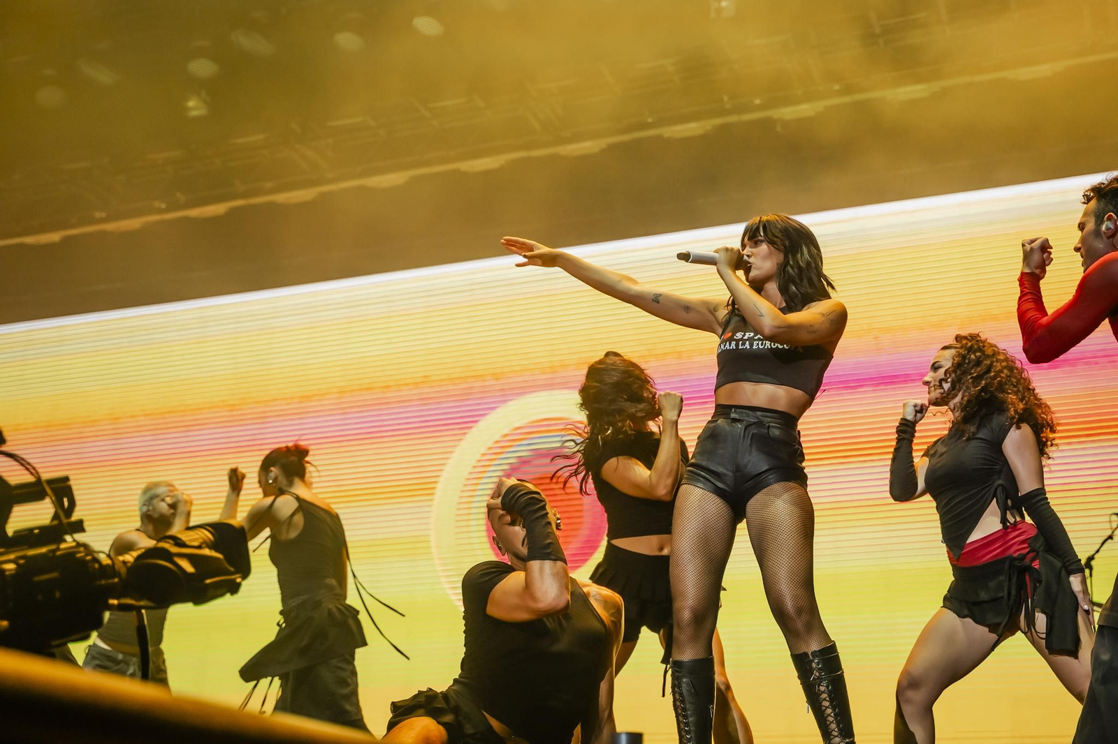 El concierto de Aitana en Roquetas de Mar, en imágenes
