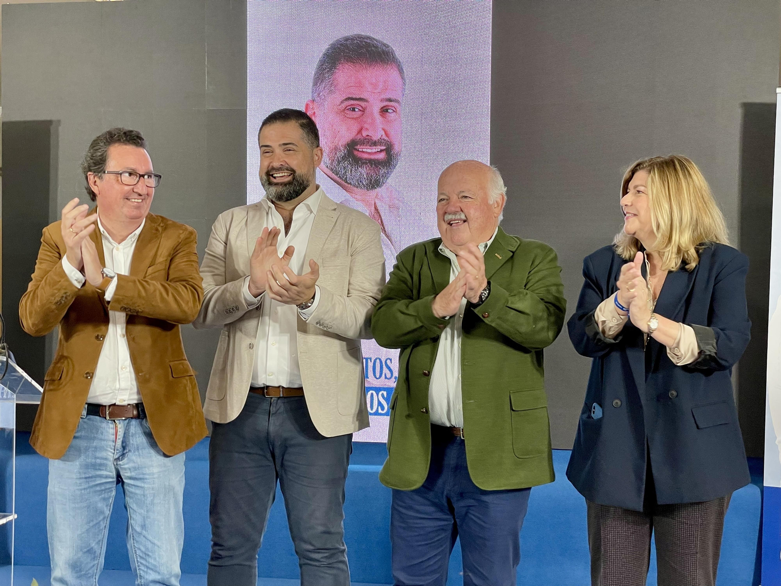 Presentación de la candidatura de Manuel Barroso por el PP en Cartaya.