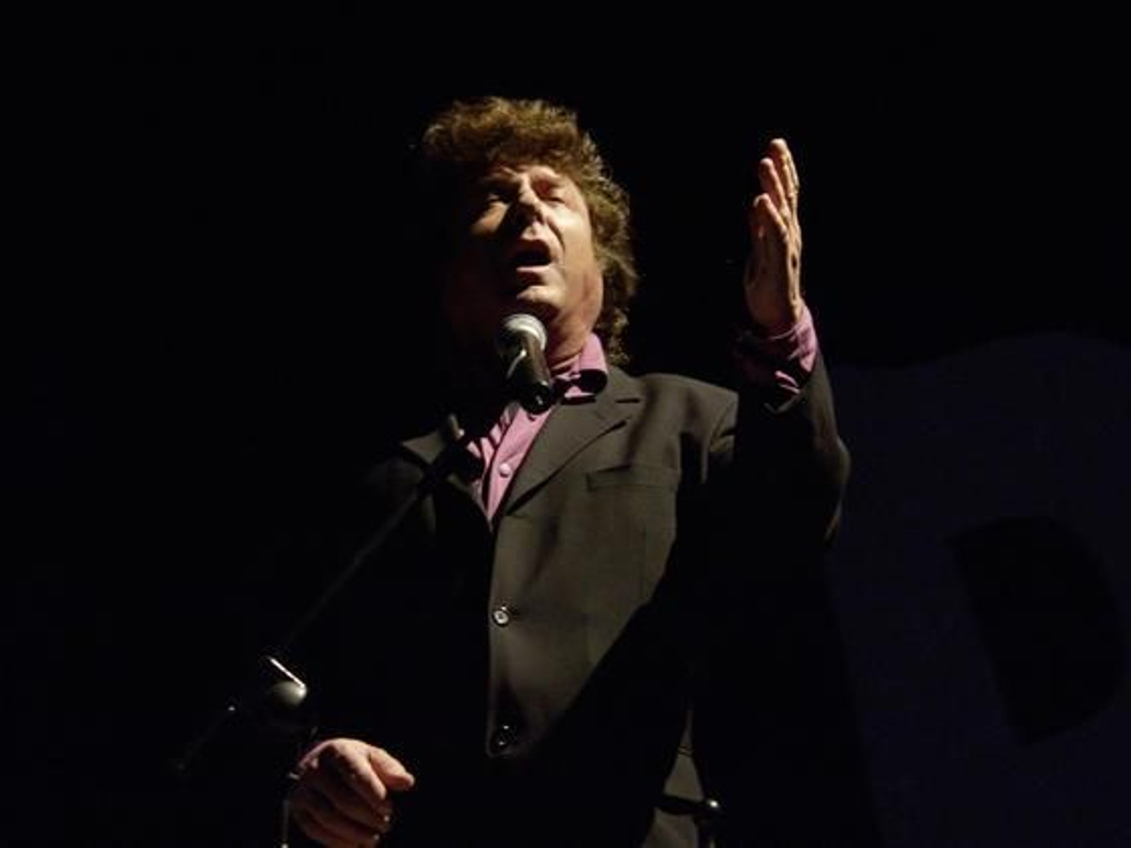 Enrique Morente, en una de sus últimas actuaciones. / G. H.