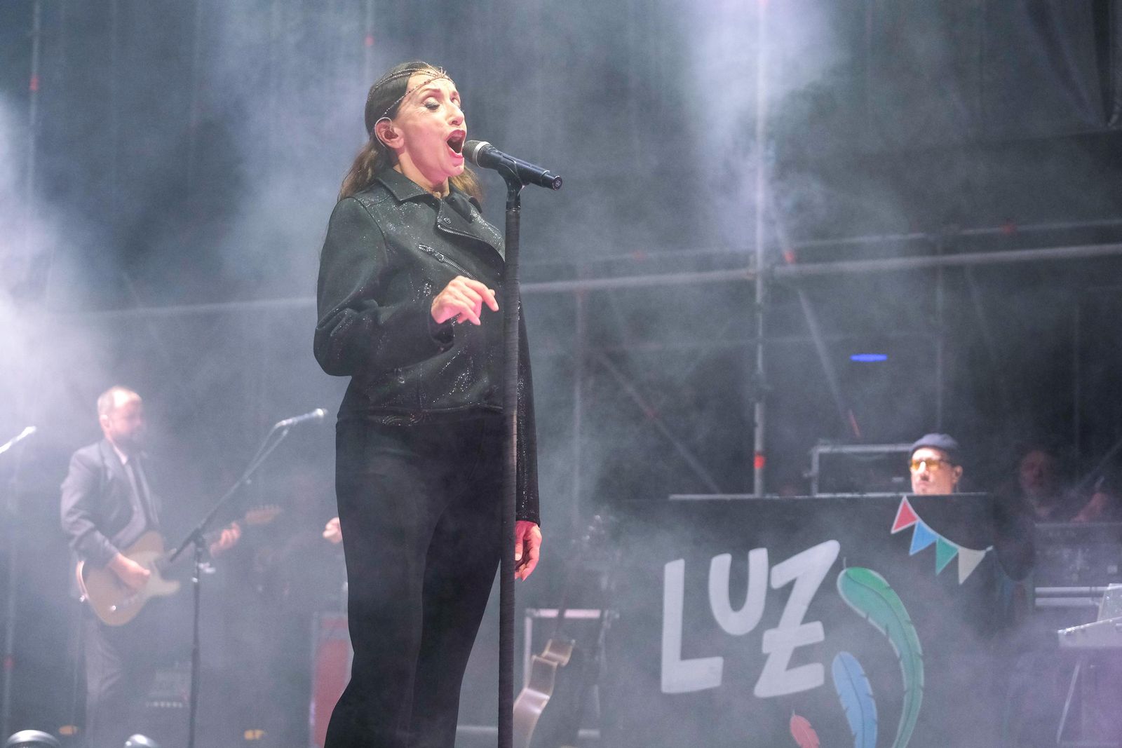 Concierto de Luz Casal en el CAAC