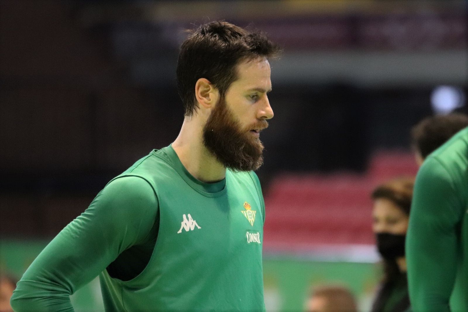 Pablo Almazán se ejercita en San Pablo.