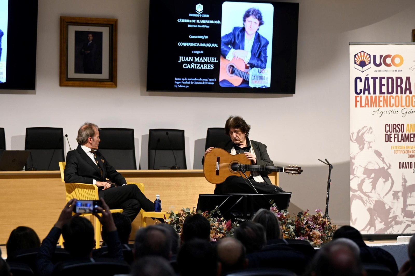 La inauguración del curso 25-26 de la Cátedra de Flamencología de la Universidad de Córdoba, en imágenes