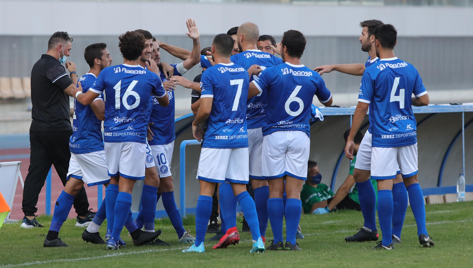 Imágenes del partido del Xerez DFC - Arcos CF (1-0)
