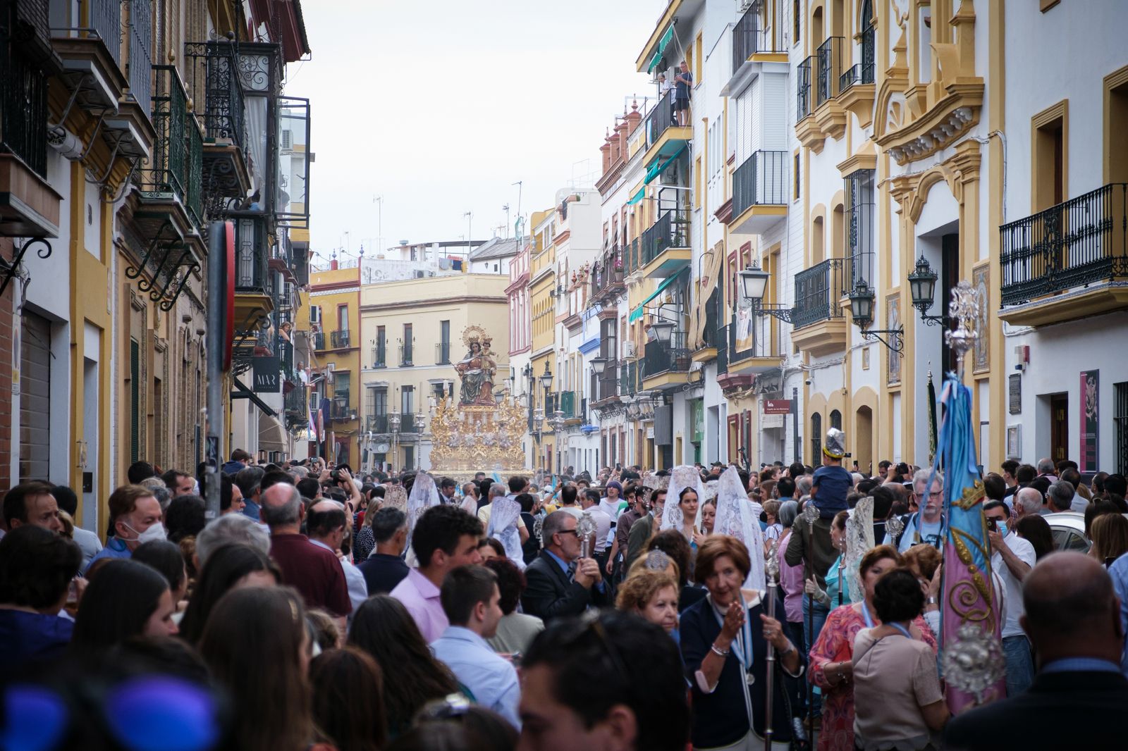 Las imágenes de la procesión de María Auxiliadora de Triana