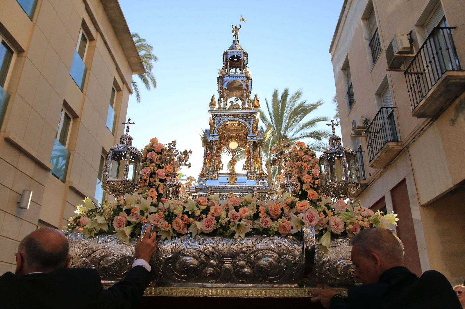 Las imágenes de la procesión del Corpus en Almería