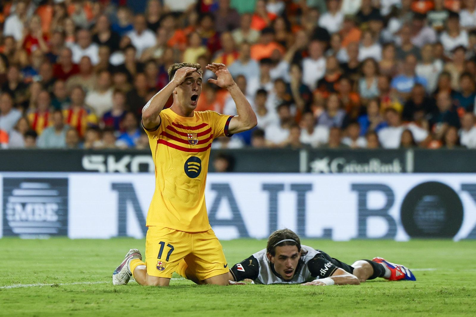 Las imágenes del Valencia - Barcelona