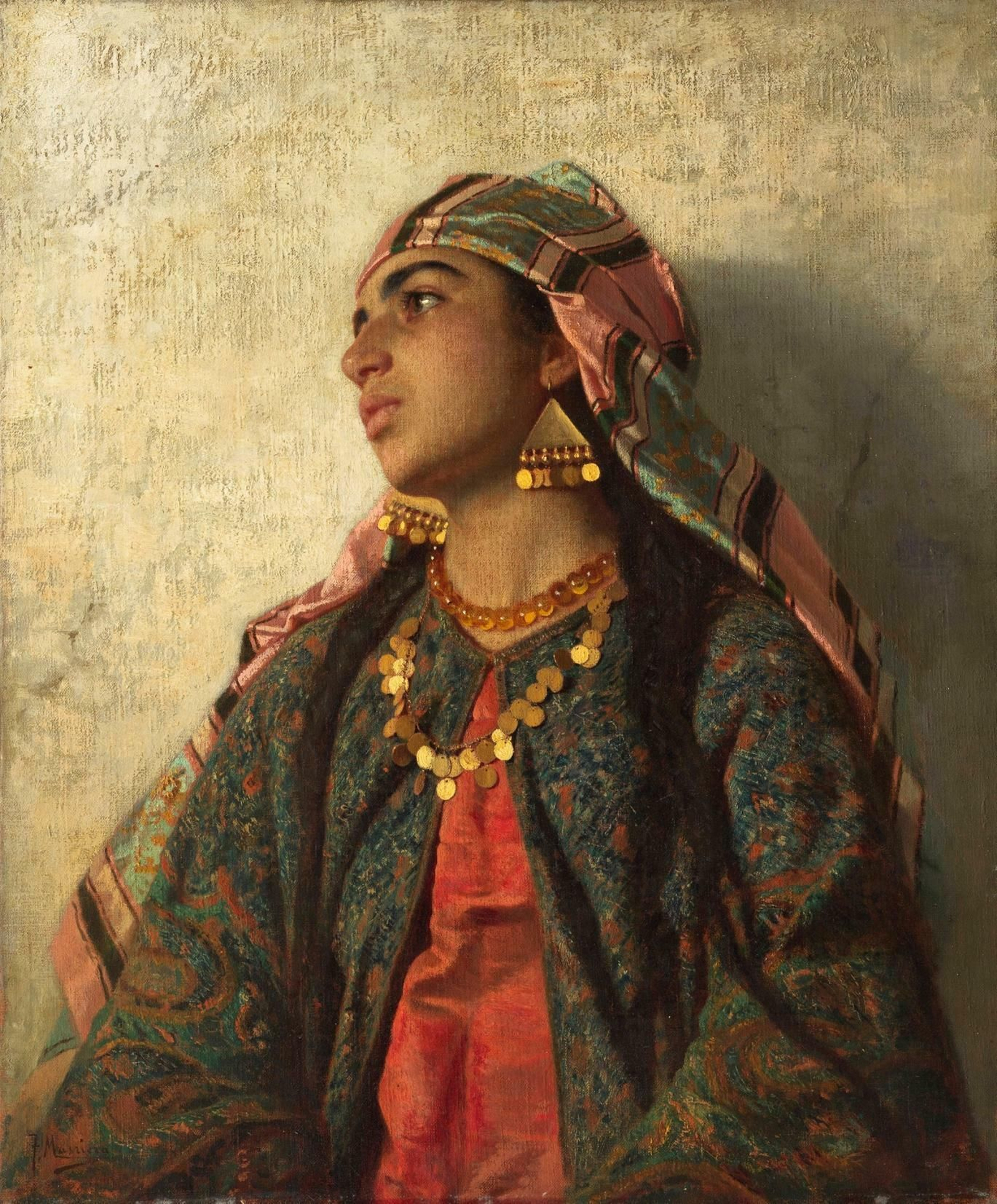 ‘Muchacha mora’ (c.1889), de Francesc Masriera.