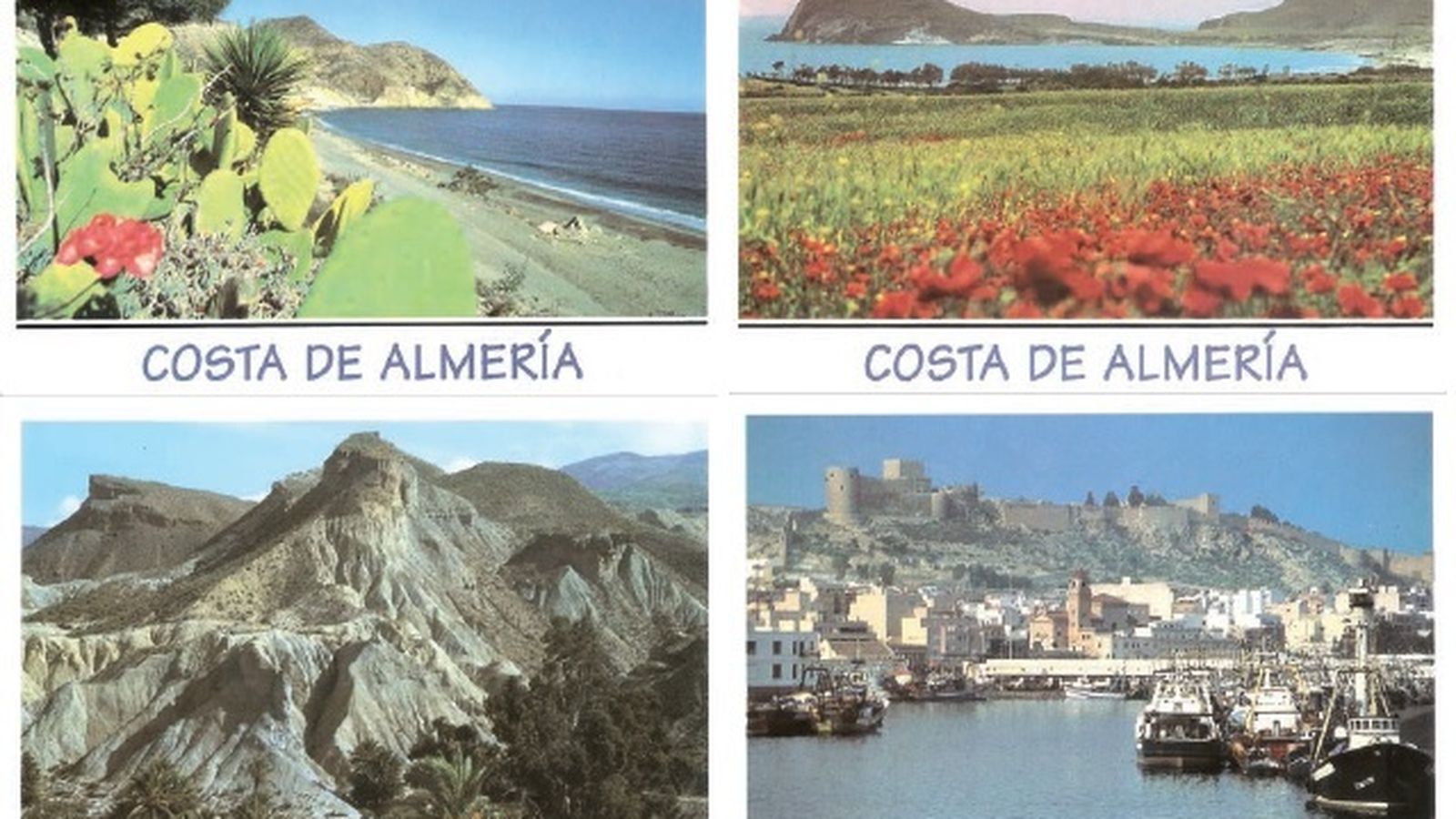 Tarjetas postales de Costa de Almería