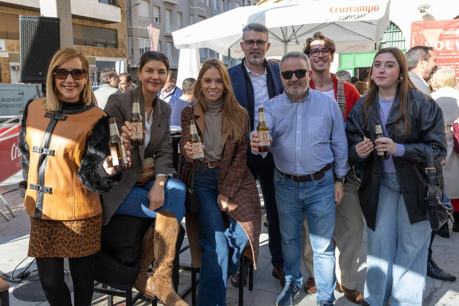 Presentación del lanzamiento de 'Volver', edición limitada de Cruzcampo para Navidad