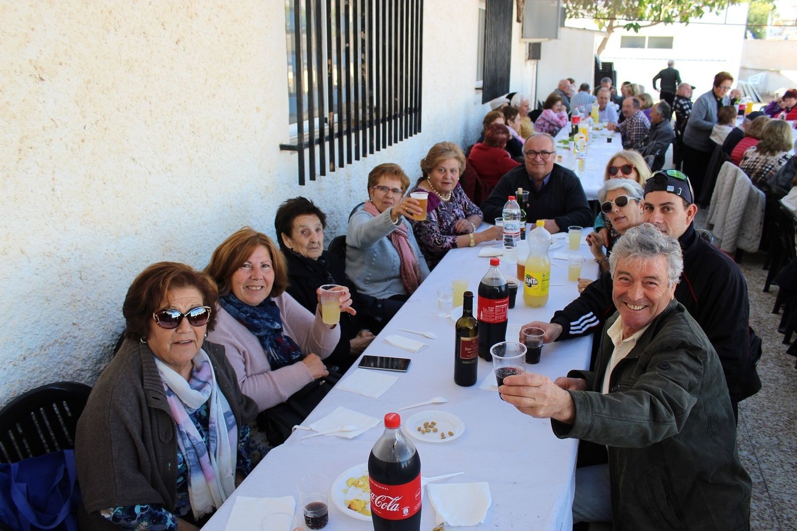 Los mayores disfrutaron de una jornada gastronómica en la Residencia San Fernando.
