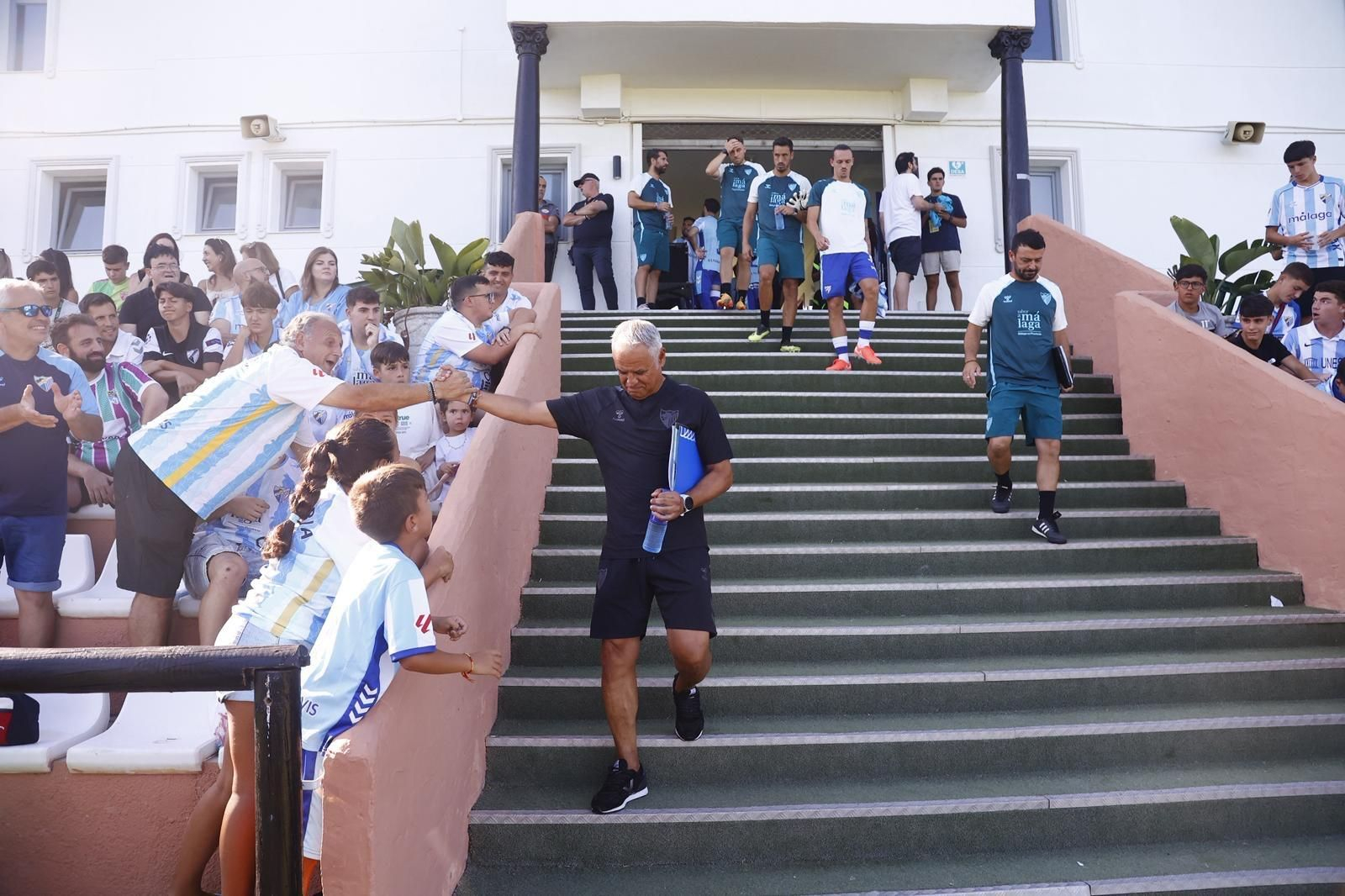 Almería-Málaga CF, en fotos