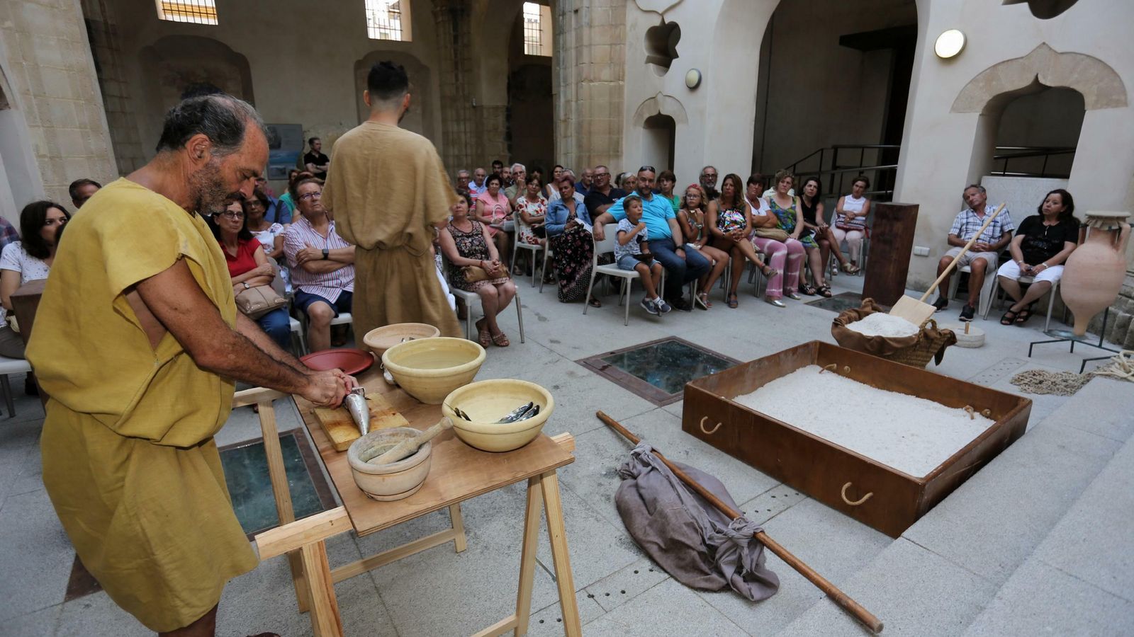 El Hospitalito acogió una recreación histórica el pasado 23 de julio.