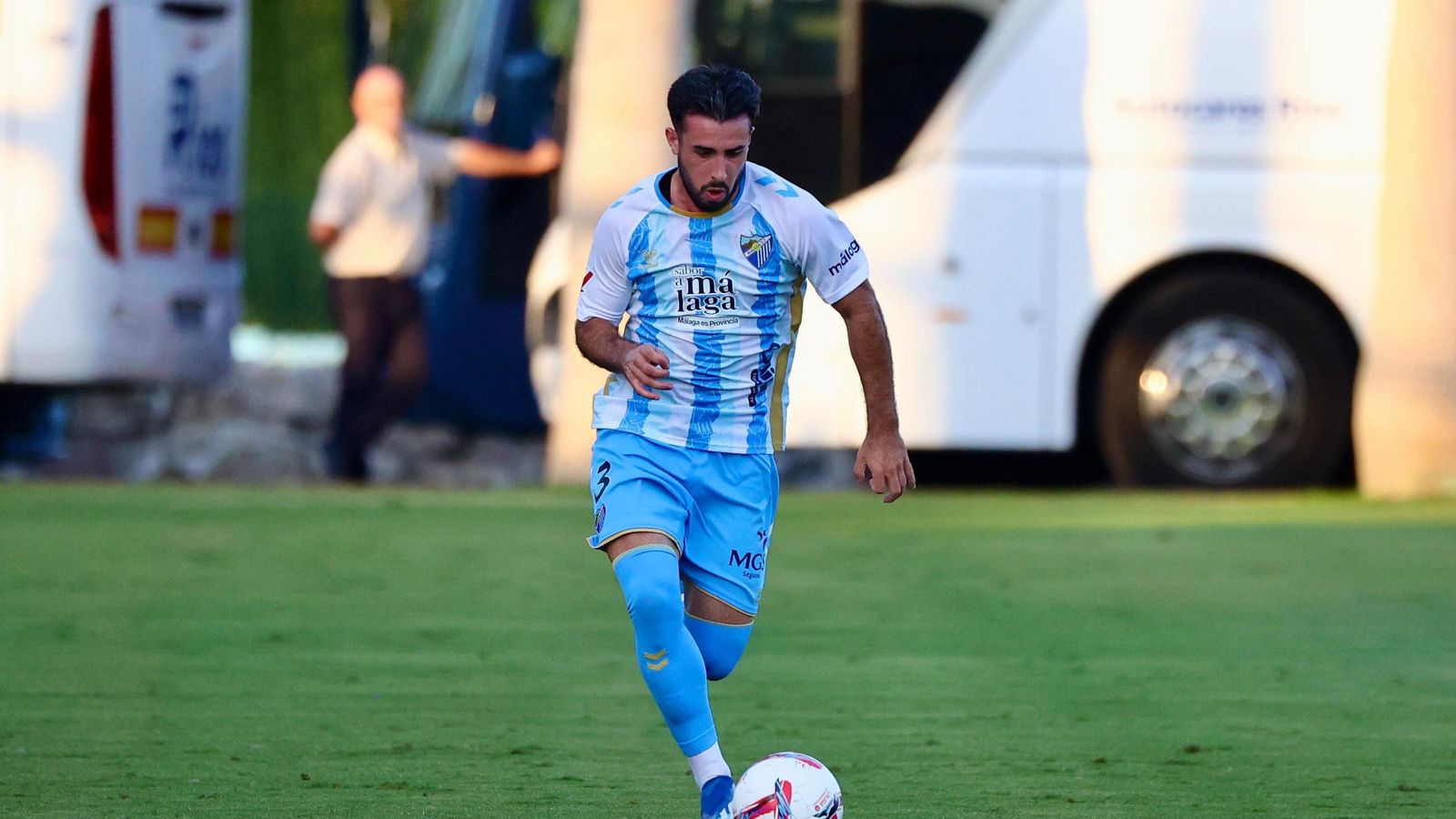 El Málaga CF - Almería de pretemporada, en fotos