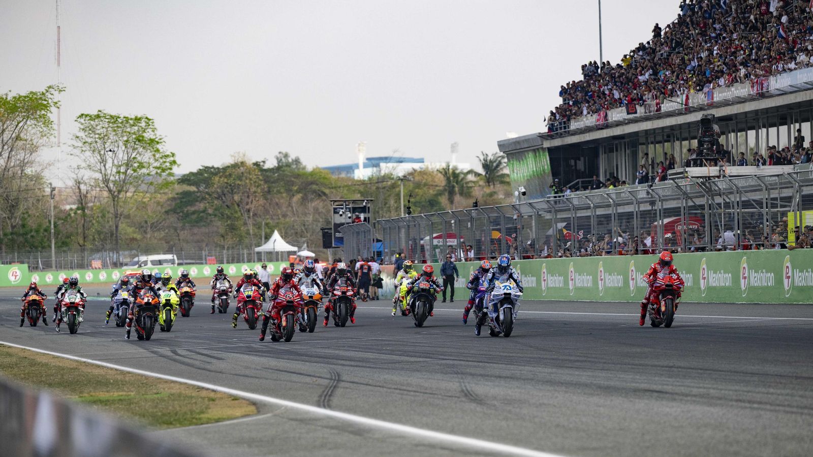Las fotos del triunfo de Marc Márquez en Tailandia