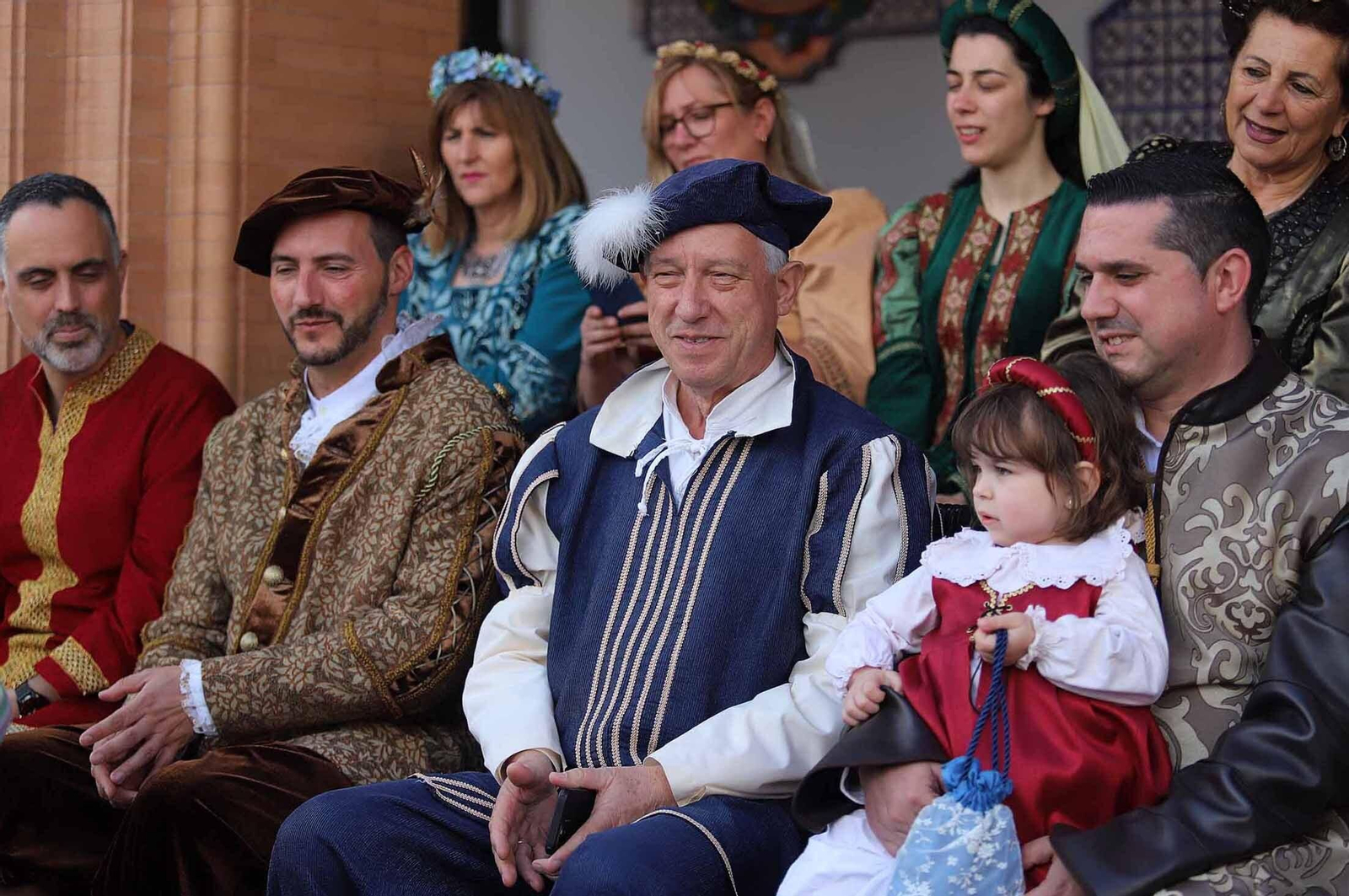 Imágenes del gran ambiente en la Feria Medieval de Palos de la Frontera, Huelva
