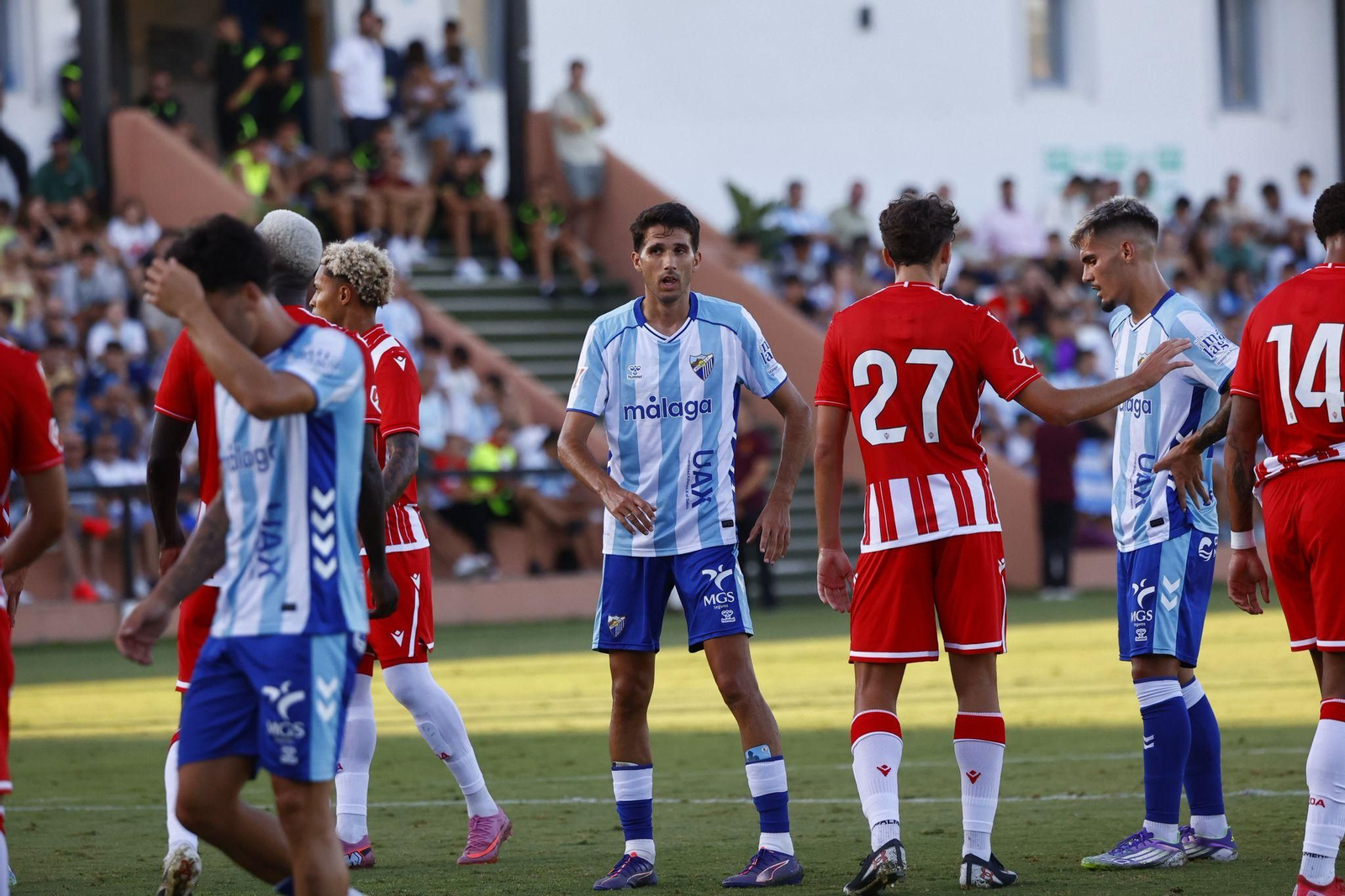 Almería-Málaga CF, en fotos