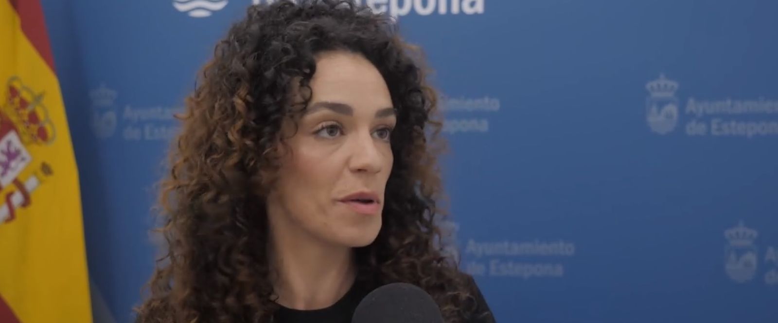 Noelia Benítez, en una entrevista.