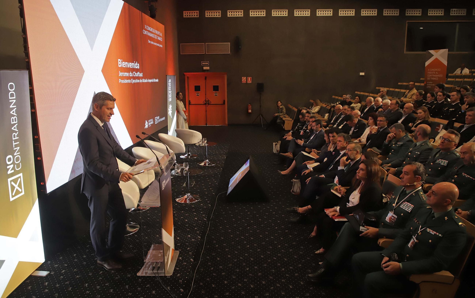Fotos del X Congreso Frente al Contrabando de Tabaco de Altadis-Imperial Brands en La Línea
