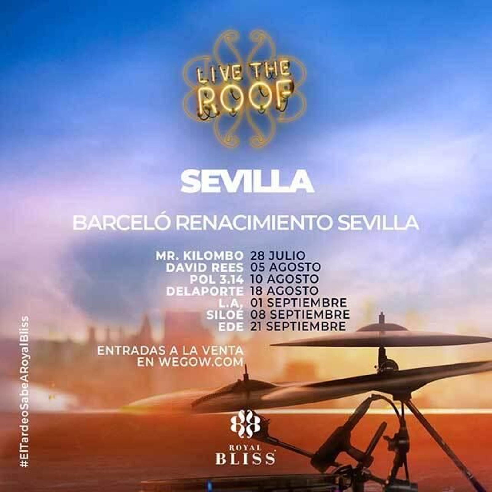 Ciclo Live the Roof.