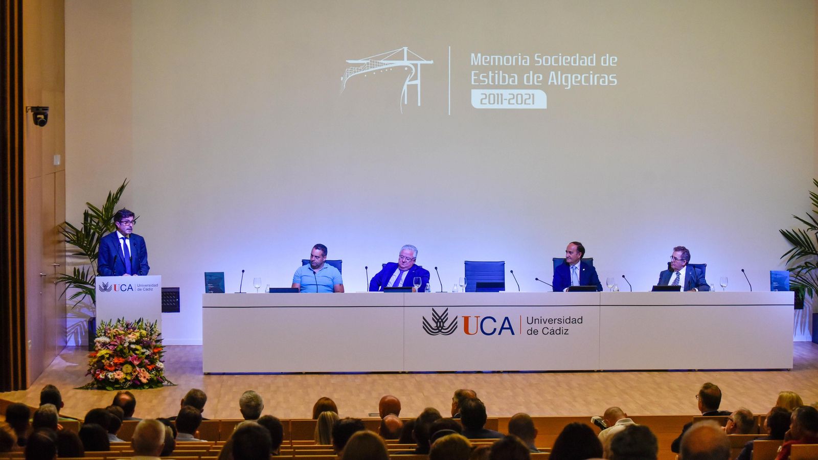 Presentación de la memoria de la Sociedad de Estiba del Puerto de Algeciras. Presentación de la memoria de la Sociedad de Estiba del Puerto de Algeciras.