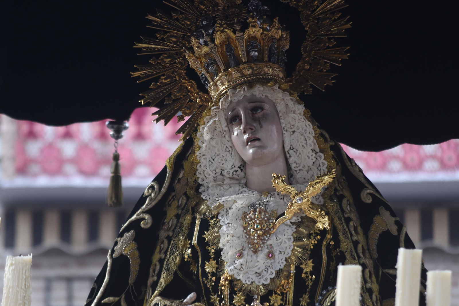 María Santísima Nazarena, en su palio el pasado Jueves Santo.