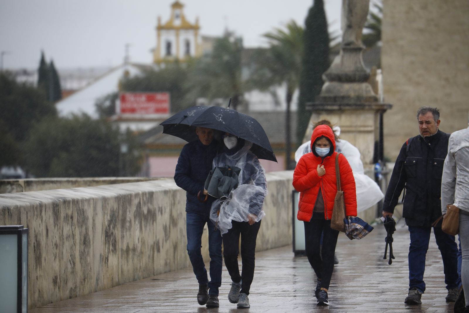 Las fotografías del regreso de la lluvia a Córdoba en pleno puente de Todos los Santos