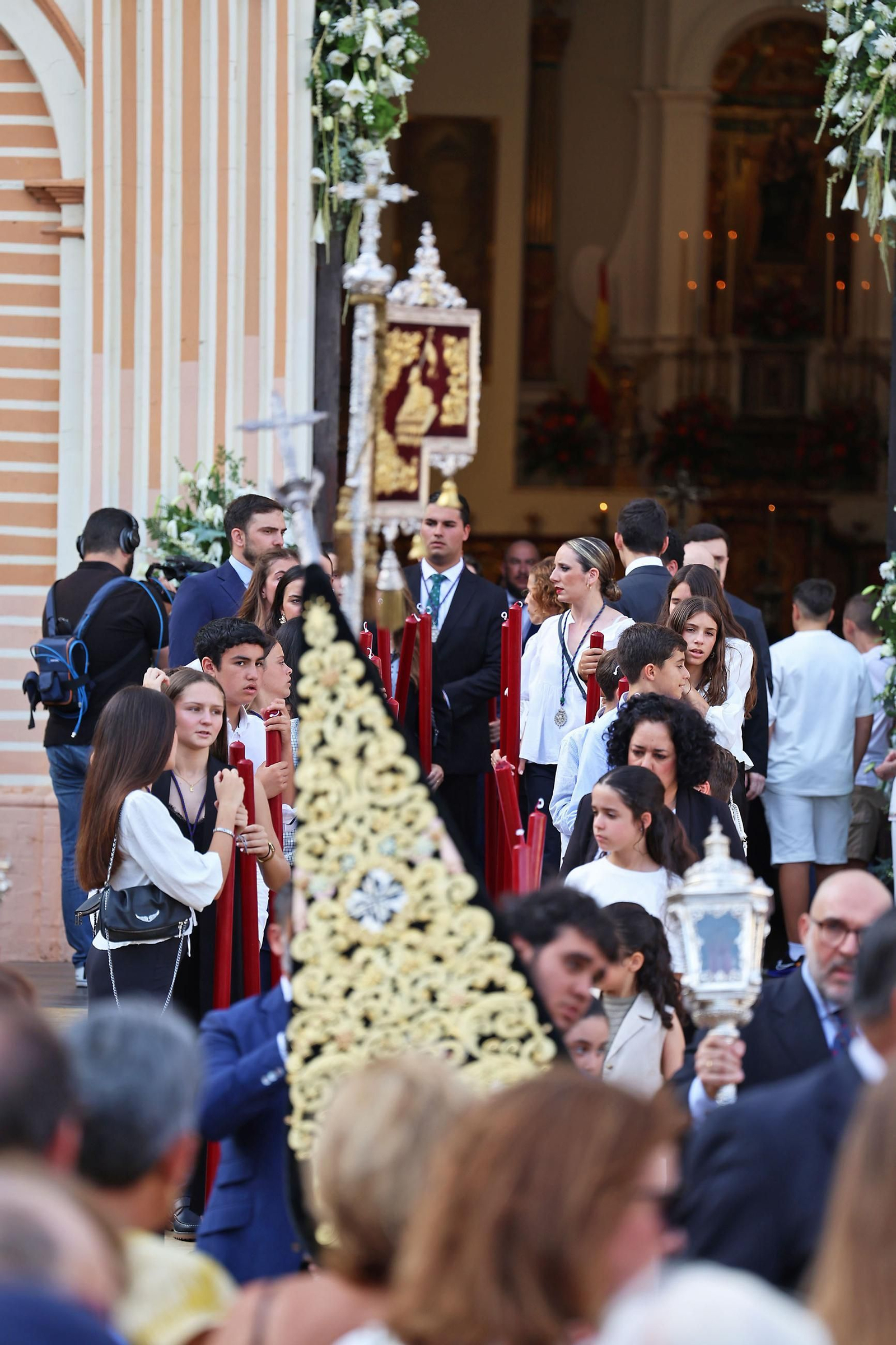 Imágenes de la procesión del Corpus Christi por las calles de Huelva