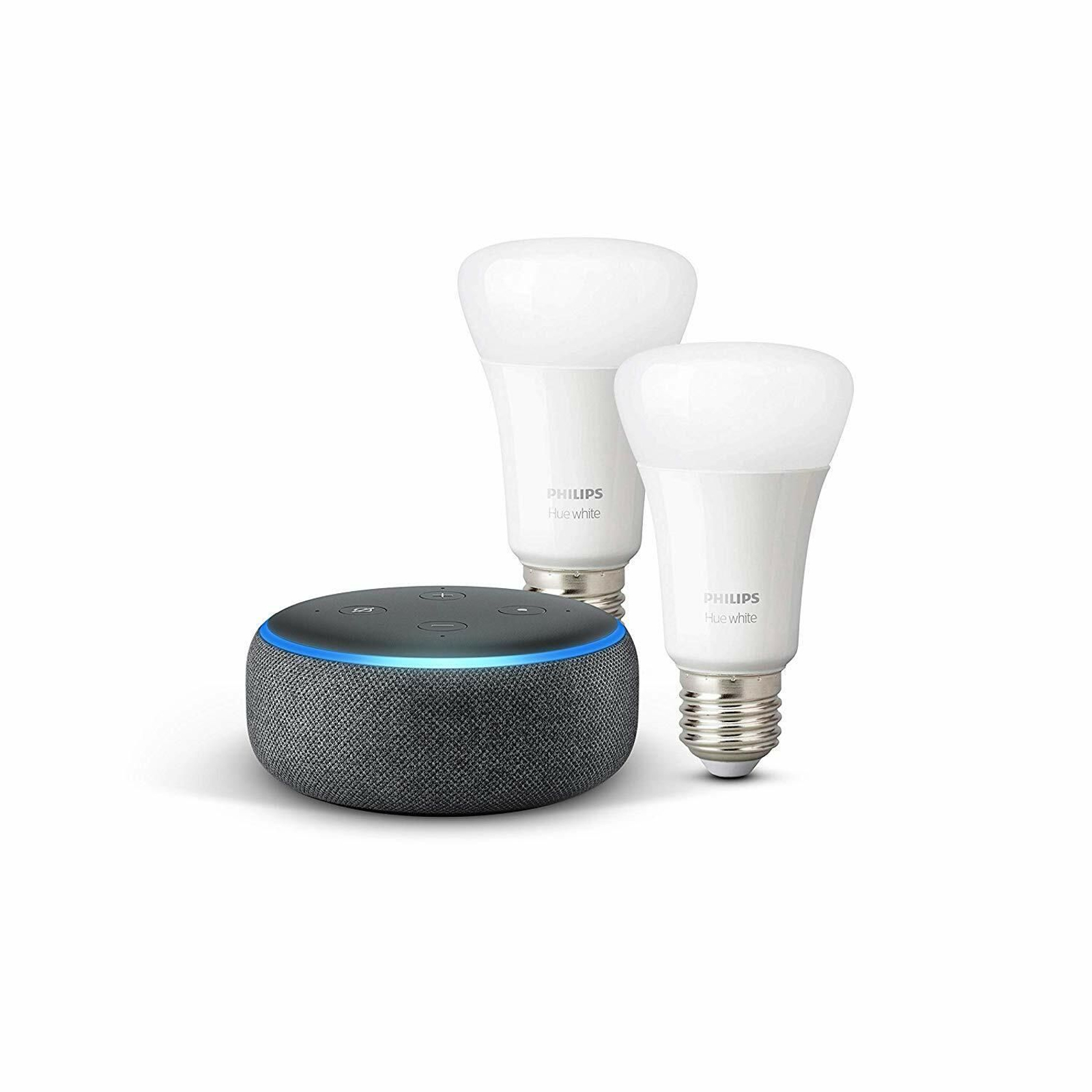 Echo Dot + Philips Hue White Pack