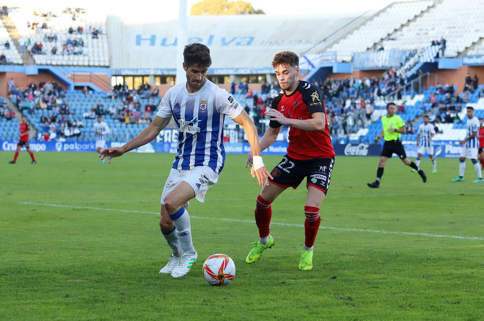 Imágenes del Recreativo de Huelva-Puente Genil