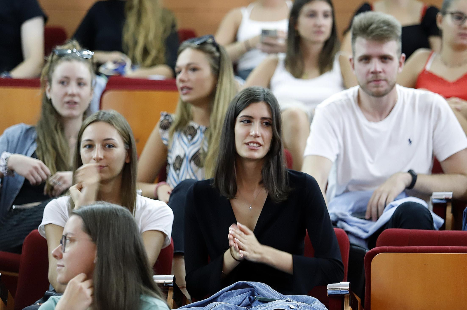 Imágenes de la bienvenida a los Erasmus en la Universidad de Huelva